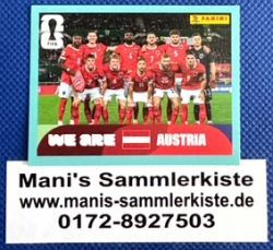 Sammelbild Nr. AUT 13 - We are Austria
