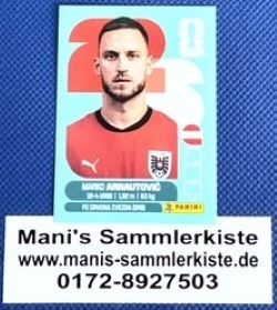 Sammelbild Nr. AUT 20 - Marko Arnautovic