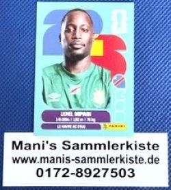 Sammelbild Nr. COD 2 - Lionel Mpasi