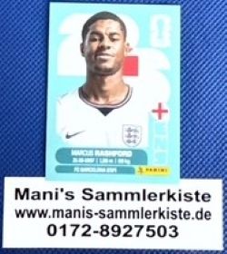 Sammelbild Nr. ENG 19 - Marcus Rashford
