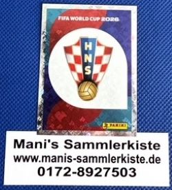 Sammelbild Nr. CRO 1 - Logo - Kroatien