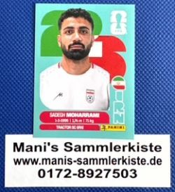 Sammelbild Nr. IRN 9 - Sadegh Moharrami