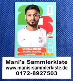 Sammelbild Nr. IRN 16 - Mohammad Mohebi