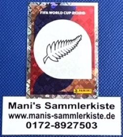 Sammelbild Nr. NZL 1 - Logo - Neuseeland