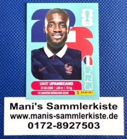 Sammelbild Nr. FRA 7 - Dayot Upamecano