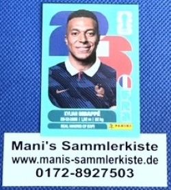 Sammelbild Nr. FRA 20 - Kylian Mbappe