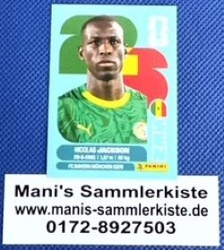Sammelbild Nr. SEN 19 - Nicolas Jackson