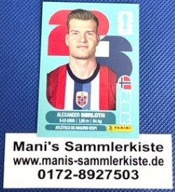 Sammelbild Nr. NOR 16 - Alexander Sorloth
