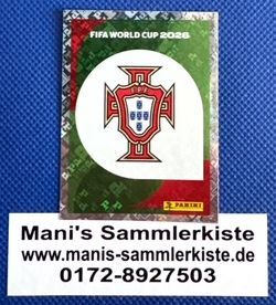 Sammelbild Nr. POR 1 - Logo - Portugal
