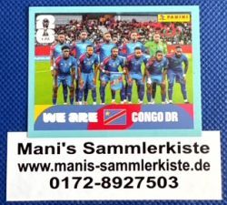 Sammelbild Nr. COD 13 - We are Congo DR