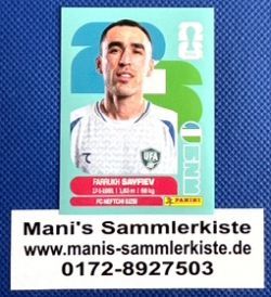 Sammelbild Nr. UZB 3 - Farrukh Sayfiev