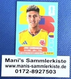 Sammelbild Nr. COL 16 - Jorge Carrascal