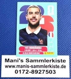 Sammelbild Nr. FRA 3 - Theo Hernandez