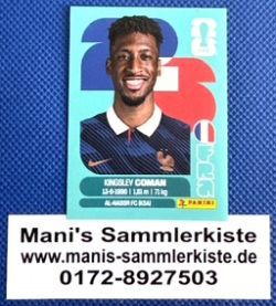 Sammelbild Nr. FRA 18 - Kingsley Coman