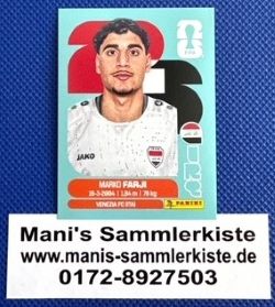 Sammelbild Nr. IRQ 16 - Marko Farji