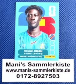 Sammelbild Nr. COD 20 - Nathanael Mbuku