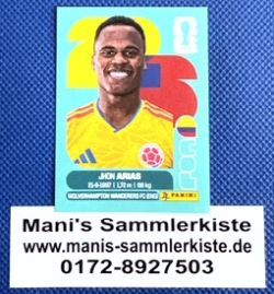 Sammelbild Nr. COL 17 - Jhon Arias