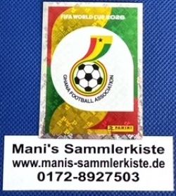 Sammelbild Nr. GHA 1 - Logo - Ghana