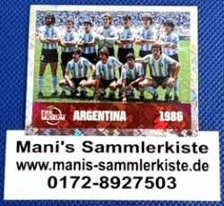 Sammelbild Nr. FWC 14 - Argentina 1986