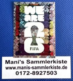 Sammelbild Nr. FWC 4 - We are FIFA