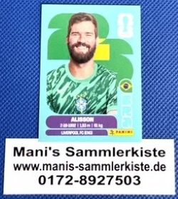 Sammelbild Nr. BRA 2 - Alisson