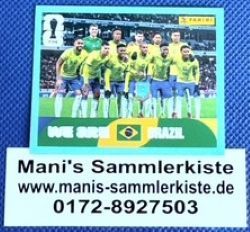 Sammelbild Nr. BRA 13 - We are Brazil