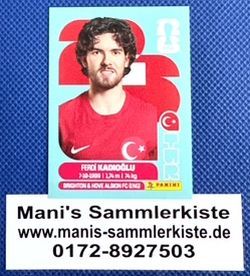 Sammelbild Nr. TUR 8 - Ferdi Kadioglu