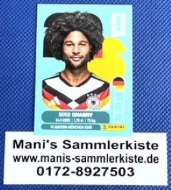 Sammelbild Nr. GER 16 - Serge Gnabry