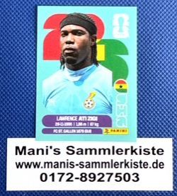 Sammelbild Nr. GHA 2 - Lawrence Ati Zigi
