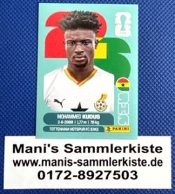 Sammelbild Nr. GHA 14 - Mohammed Kudus