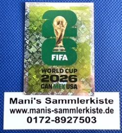 Sammelbild Nr. FWC 7 - WM-Plakat - Mexiko
