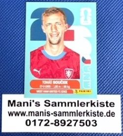 Sammelbild Nr. CZE 12 - Tomas Soucek