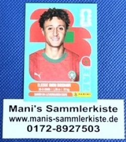 Sammelbild Nr. MAR 12 - Eliesse Ben Seghir