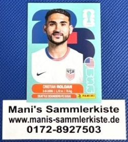 Sammelbild Nr. USA 11 - Cristian Roldan