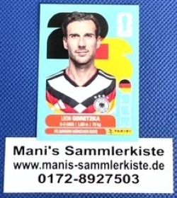 Sammelbild Nr. GER 14 - Leon Goretzka