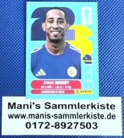Sammelbild Nr. CUW 6 - Joshua Brenet