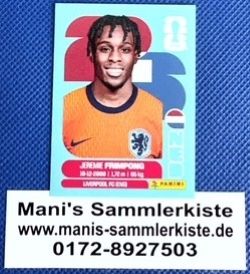 Sammelbild Nr. NED 8 - Jeremie Frimpong