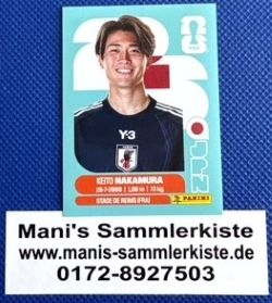 Sammelbild Nr. JPN 15 - Keito Nakamura