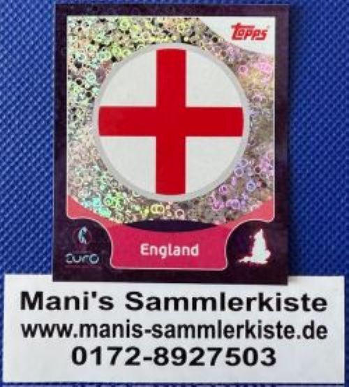 Sammelbild Nr. 010 - Logo - England