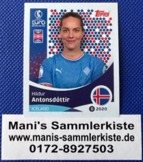 Sammelbild Nr. 068 - Hildur Antonsdottir
