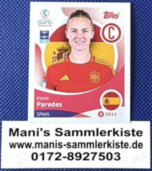 Sammelbild Nr. 094 - Irene Paredes