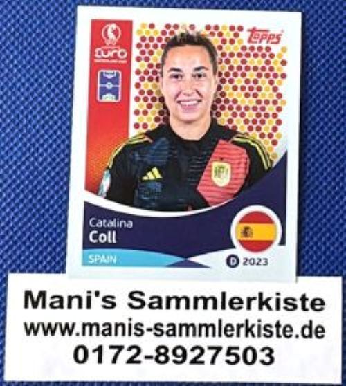Sammelbild Nr. 095 - Catalina Coll