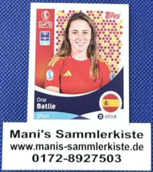 Sammelbild Nr. 096 - Ona Batlle
