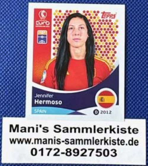 Sammelbild Nr. 105 - Jennifer Hermoso