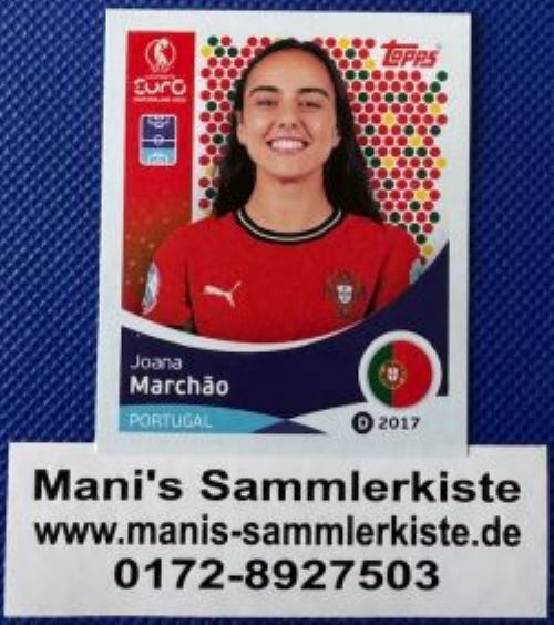 Sammelbild Nr. 113 - Joana Marchao