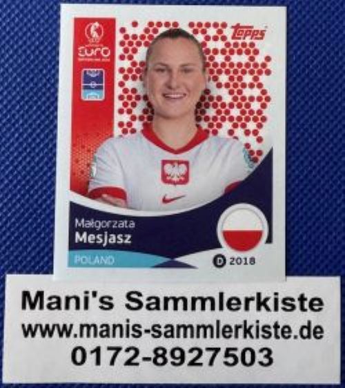 Sammelbild Nr. 195 - Malgorzata Mesjasz