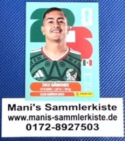 Sammelbild Nr. MEX 14 - Erick Sanchez