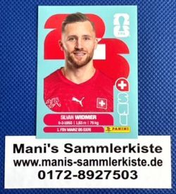Sammelbild Nr. SUI 8 - Silvan Widmer