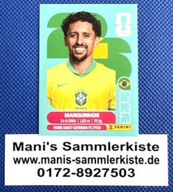 Sammelbild Nr. BRA 4 - Marquinhos