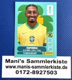 Sammelbild Nr. BRA 19 - Raphinha